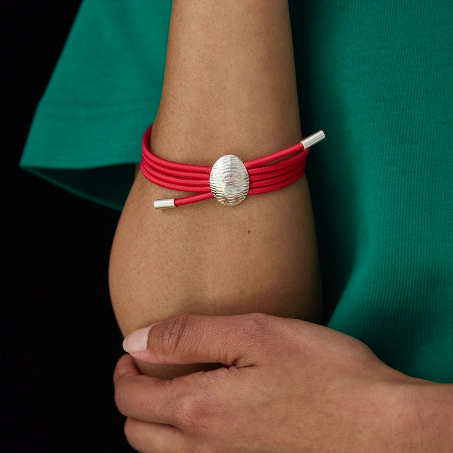 Small Stitch Egg Cuff