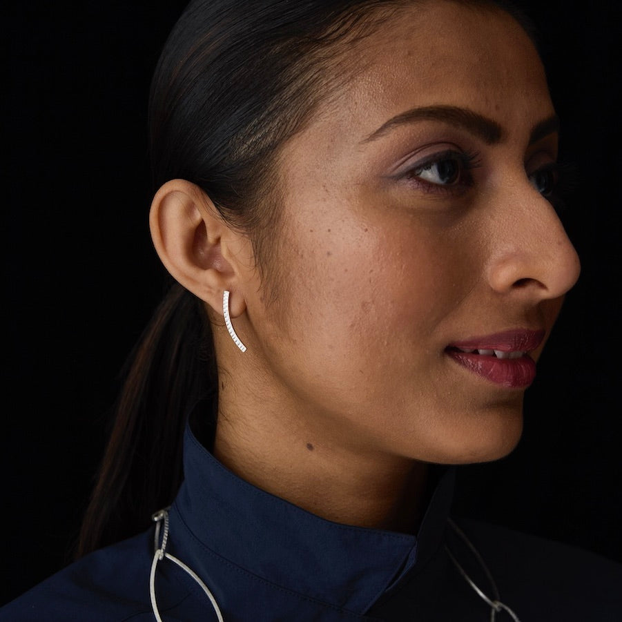 Stitch Curl Earrings