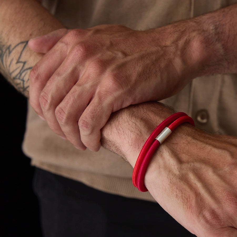 Men's Double Loop Bangle