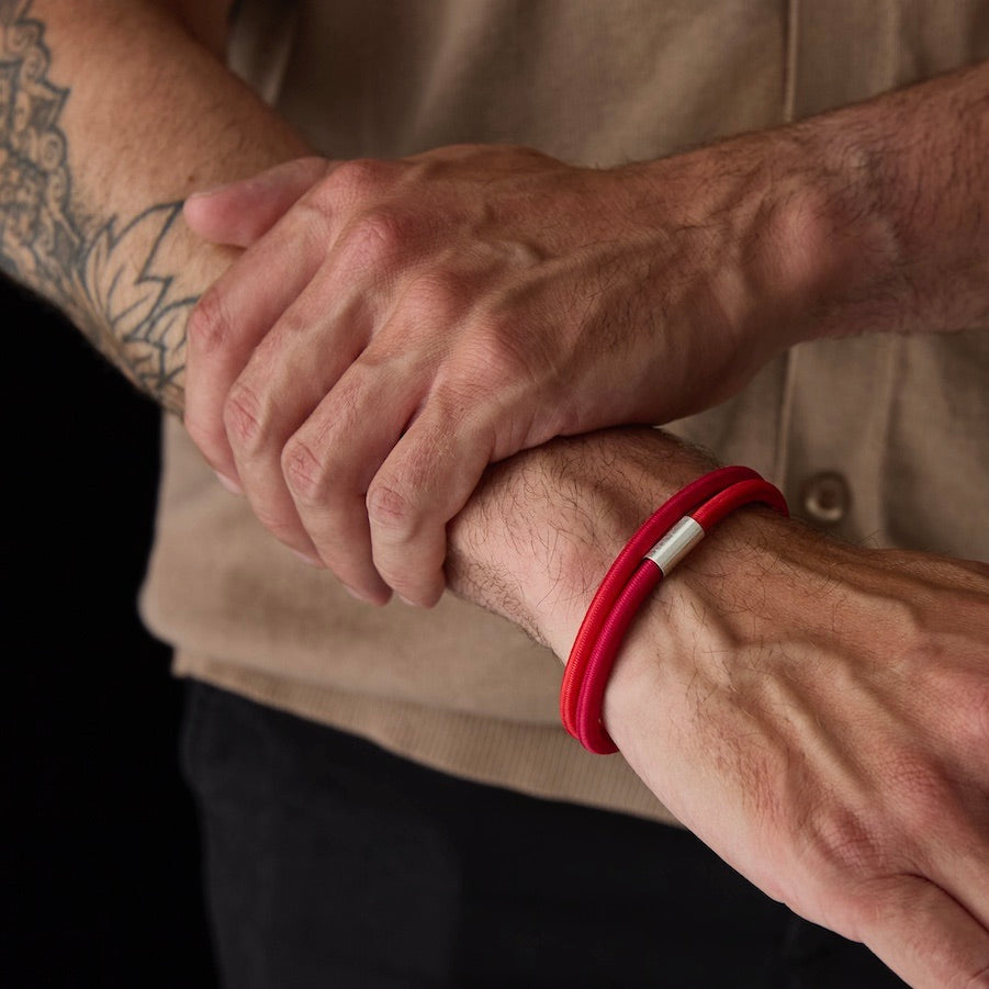 Men's Double Loop Bangle