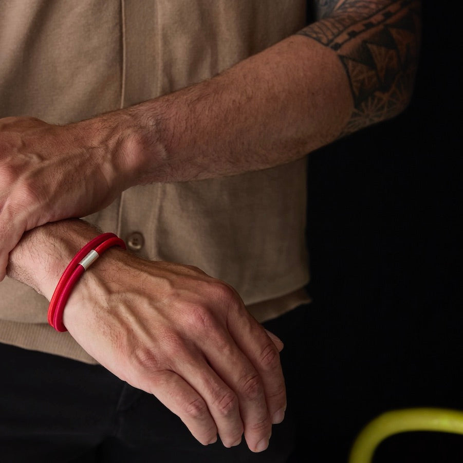 Men's Double Loop Bangle