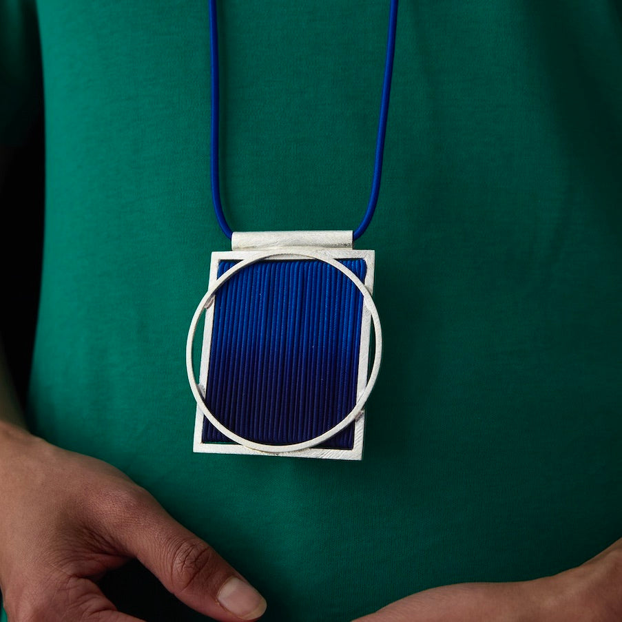 One of a Kind Architects Circle Necklace