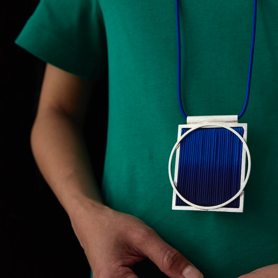 One of a Kind Architects Circle Necklace