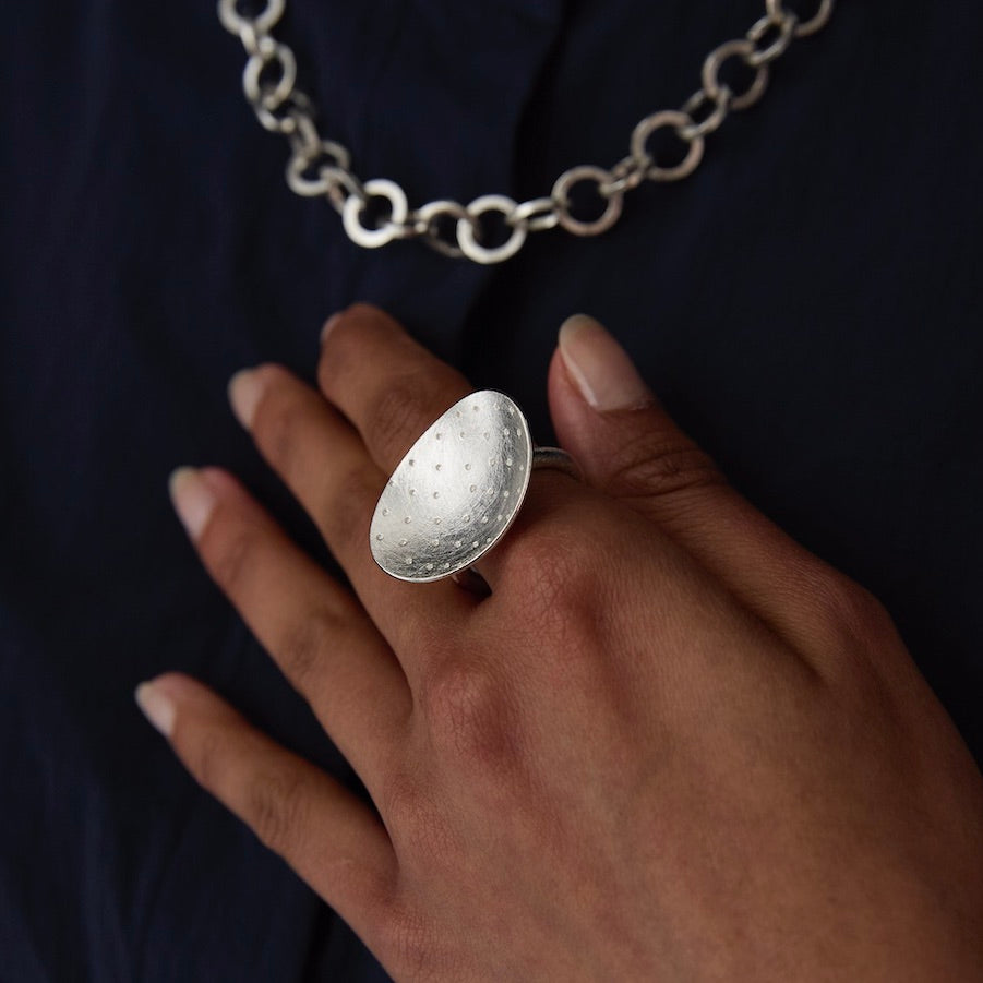 Shell Dotty Ring