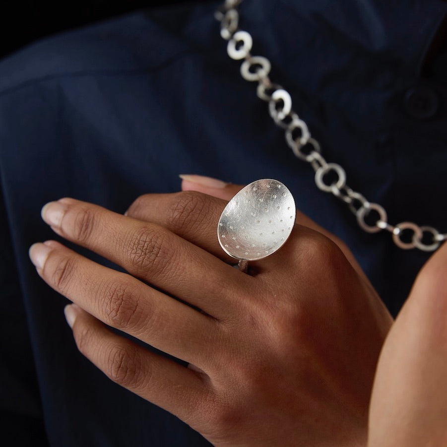 Shell Dotty Ring