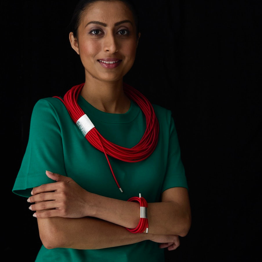 Curve Stitch Cuff