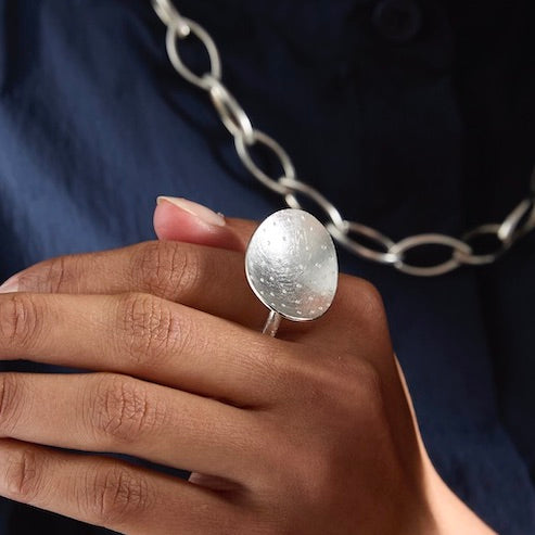 Shell Dotty Ring