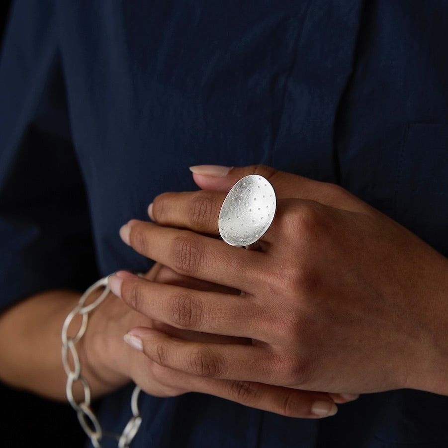 Shell Dotty Ring