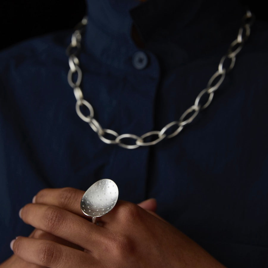 Shell Dotty Ring