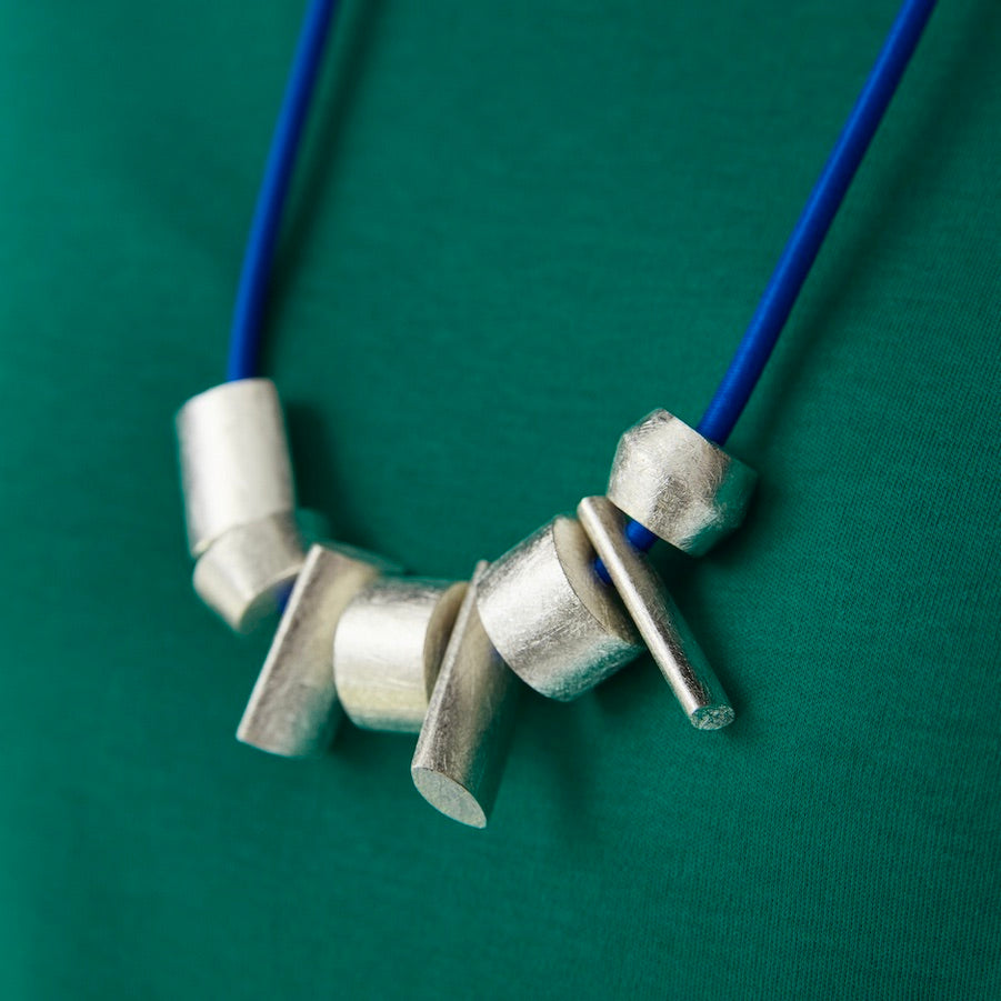One of a kind 8 Box Architect Necklace