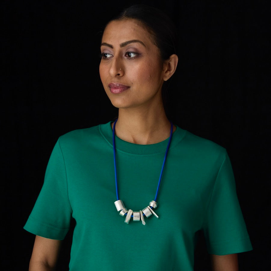 One of a kind 8 Box Architect Necklace