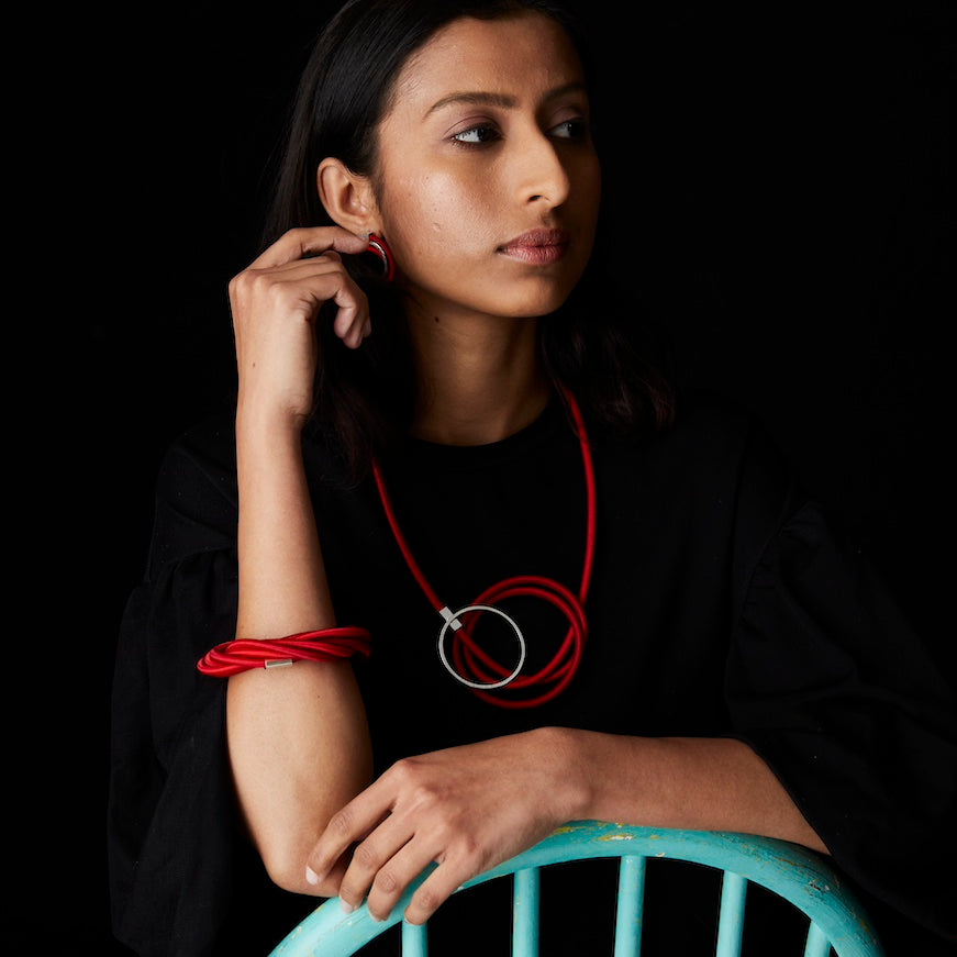 Small Elevated Knot Earrings