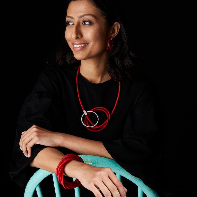 Small Elevated Knot Earrings