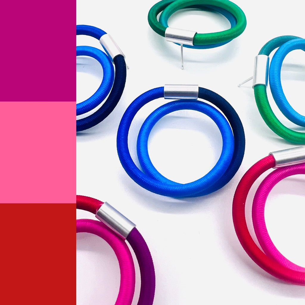 Limited Edition Summer Large Twist Earrings TRADE