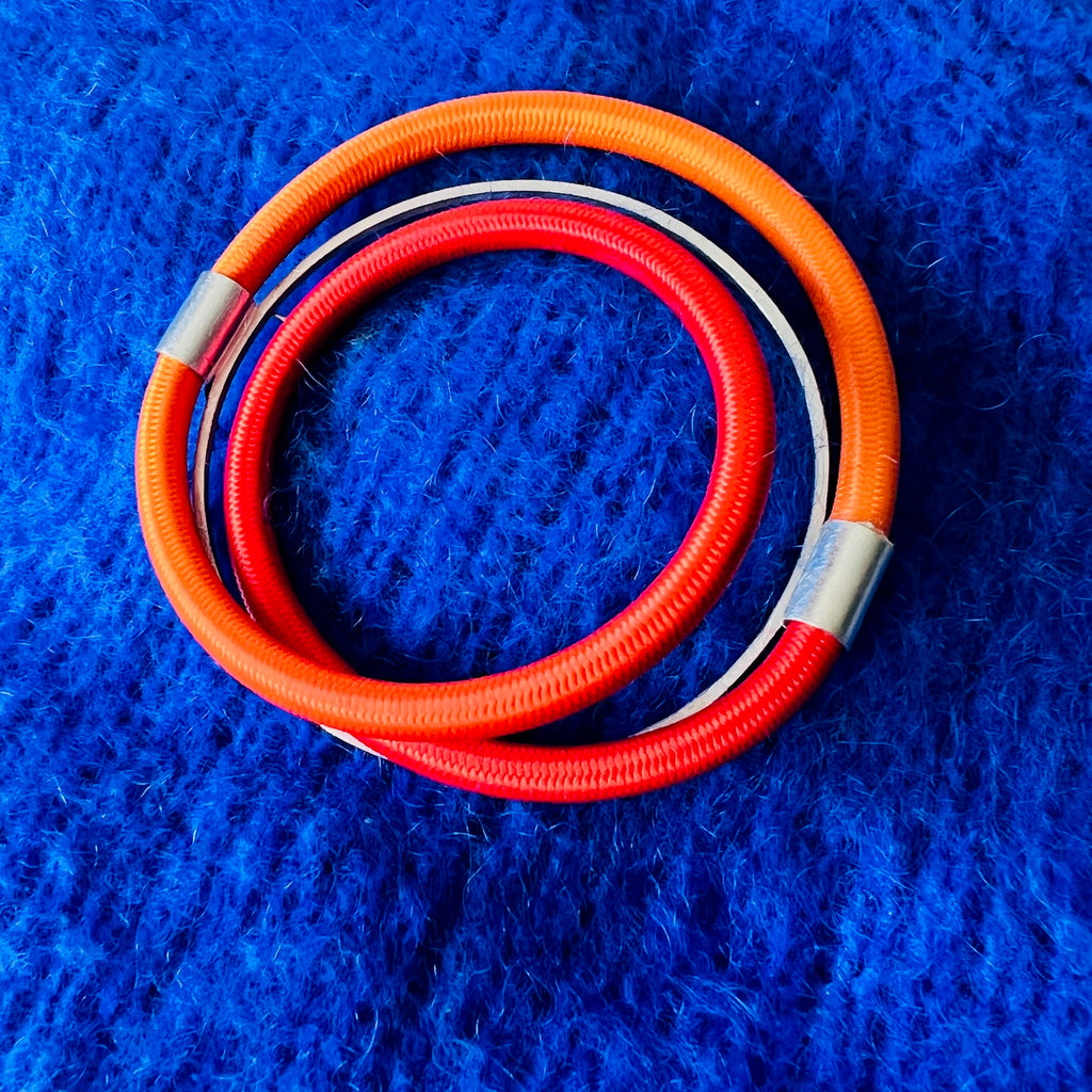 Archive Sale Apricot & Orange Twist  Brooch