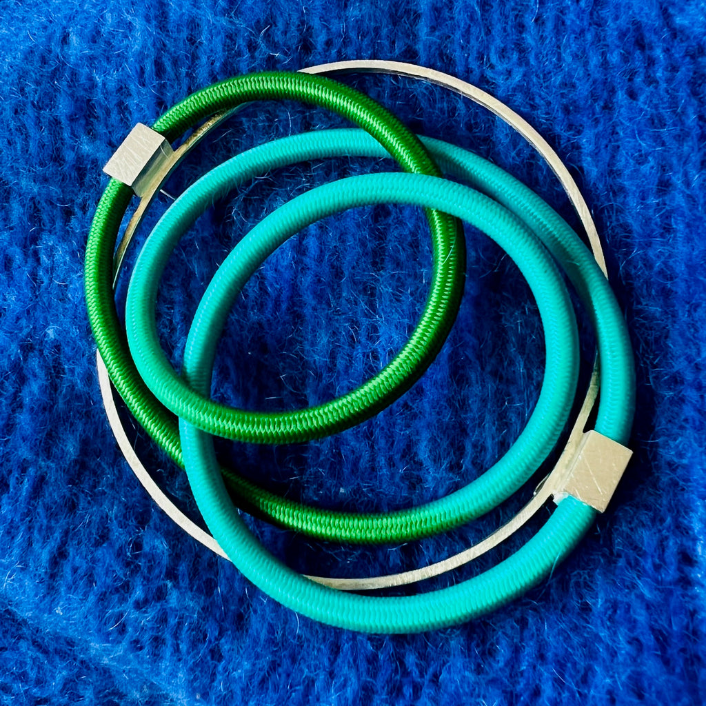 Archive Sale Kelp & Green Twist  Brooch