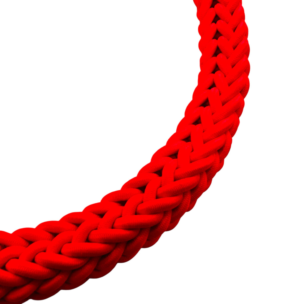 Pully Neon Pink Rope Necklace