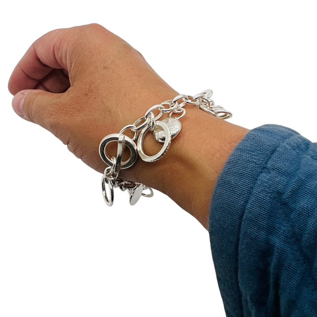 One Of a Kind  Charm Bracelet