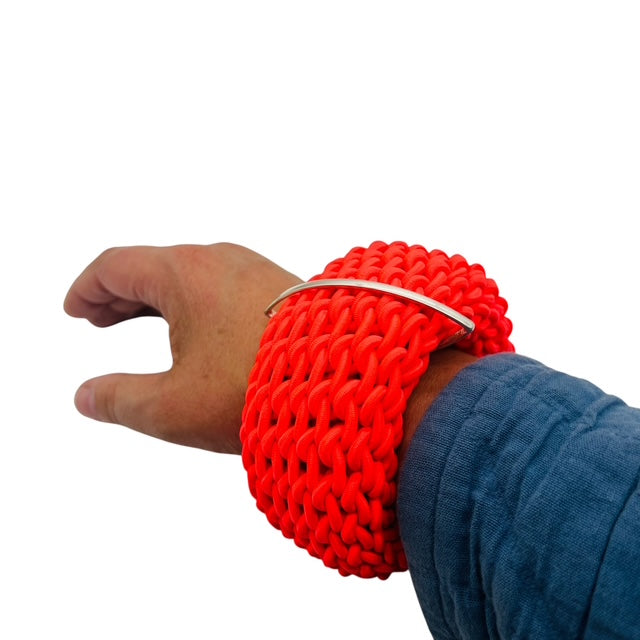 Neon Pink Tug Cuff